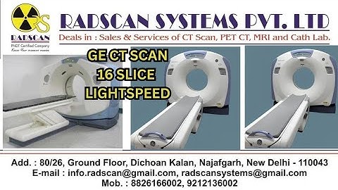 Ge lightspeed 16 slice ct scan machine #Radscan #ctscan #mri  