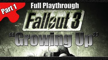 Fallout 3 | Complete Playthrough | Part 1 | Growing Up
