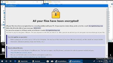 AppCheck Anti-Ransomware : CrySis Ransomware (.id-{Random}.[decryptdata@qq.com].combo) Block Video