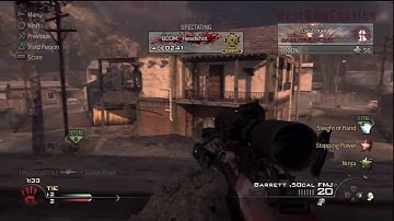 Modern Warfare 2 Sniper Series Rundown Search & Destroy Tutorial