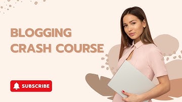 Blogging Crash Course - English