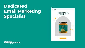 Your Dedicated Email Marketing Specialist | Grow Your Brand Online with Crazy Domains