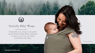 The Stretchy Baby Wrap from Gaia Baby