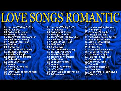 Greates Relaxing Love Songs 80s 90s   Love Songs Of All Time Playlist   Old Love Songs