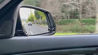 BMW 5시리즈(F10) 후측방 경보기 BSA, 옵틱글래스 광각 미러 설치