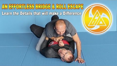 An effortless Mount Escape - Learn the Details that will transform your Bridge & Roll Escape forever