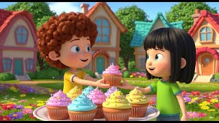 Counting Cupcakes on the Table | Best Nursery Rhymes and Kids Songs Collection