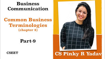 cseet BUSINESS COMMUNICATION chapter 8 27th may 2021 part 1