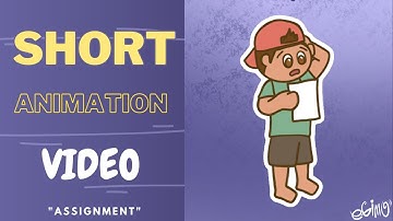 "ASSIGNMENT"  Short Animation Video thru Procreate