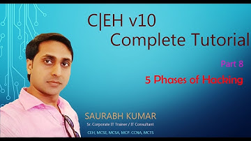 5 Phases of hacking || CEH v10 Part 8 || Hacking Tutorial || Certified Ethical Hacker