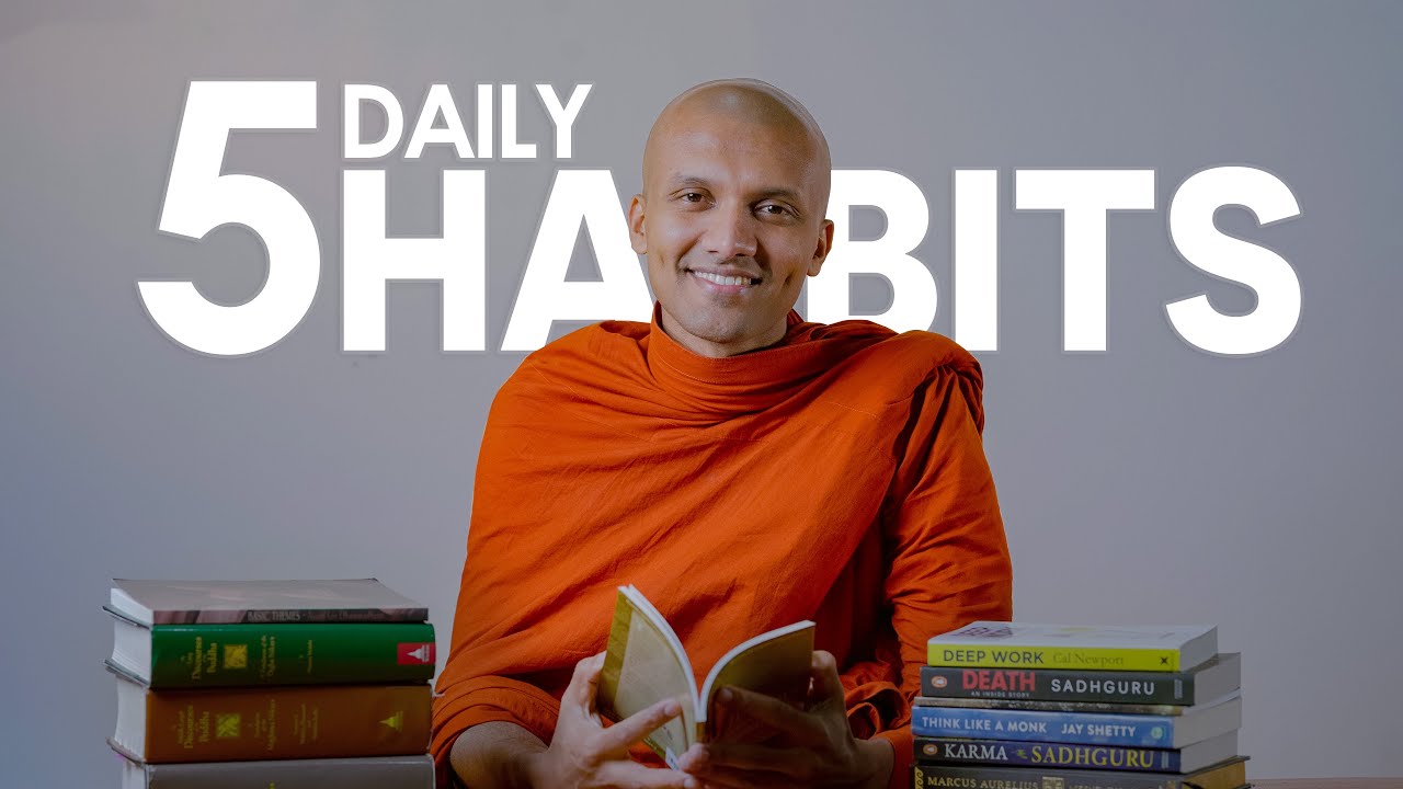 5 Small Habits that Will Change Your Life Forever Monk Advise  Buddhism In English