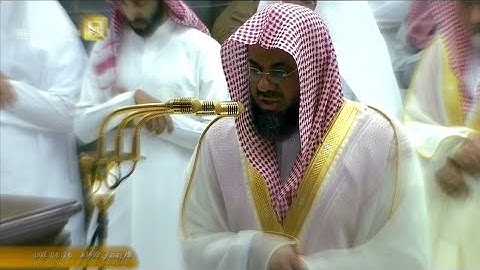 تهجد ليلة 28 رمضان 1439هـ تلاوة تتخطى حدود الإبداع للشيخ #سعود_الشريم ( الأنعام 112 - الأعراف 36 )