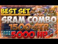 [DOFUS] PVP 1X1: O MELHOR SET PARA SRAM COMBO 1500 STR   5000 HP   5000 INI (OVER POWER)