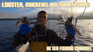 Big Lobsters, Giant Crabs Plus Mackerel And Turbot Fishing