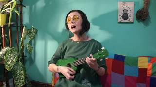 Don't Look Back In Anger-Oasis (ukulele cover).Kira Malinina