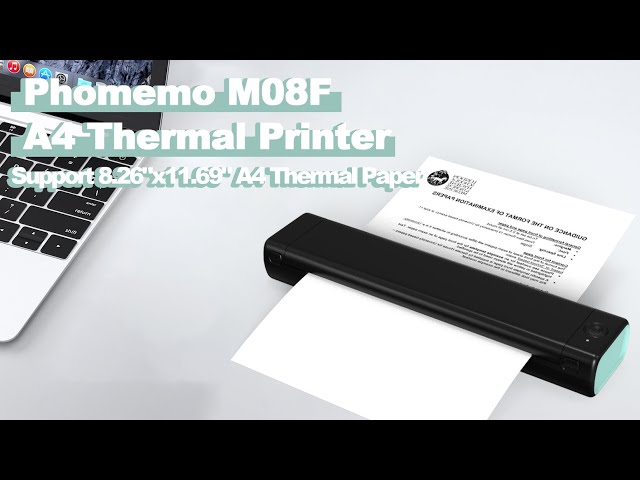 Phomemo M08F Portable Printer Wireless Tattoo Thermal-Bluetooth-Printer