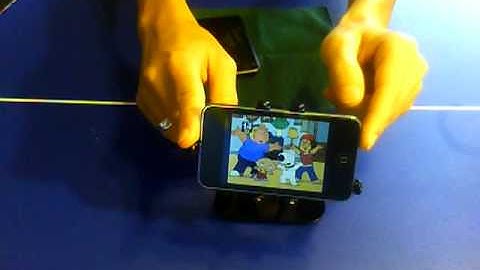 Ped3 iPod Touch Stand Review