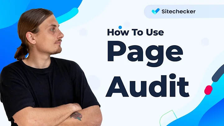 How to use Page Audit [Site Audit tool]