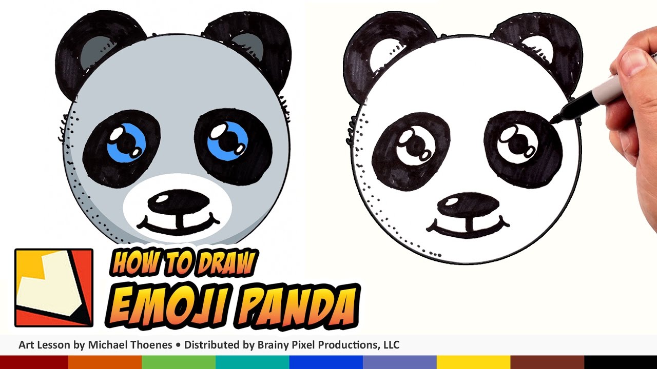 HOW TO DRAW BEAR PANDA FOUND AND EASY / BEAUTIFUL DRAWINGS