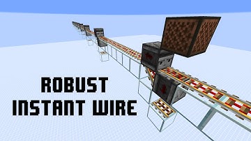 Robust Instant Wire | Minecraft