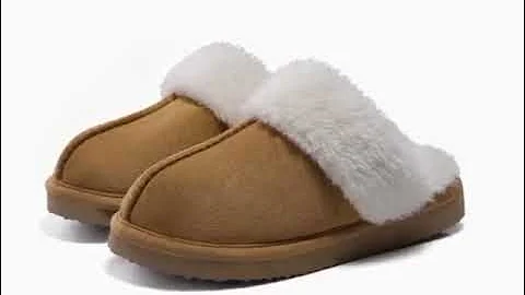 Litfun Women's Fuzzy Memory Foam Slippers , link in the 1st comment#amazon