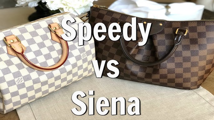 LOUIS VUITTON Siena PM VS. Speedy b 25 