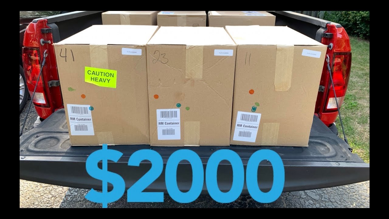 I bought a $2,000 Amazon Customer Returns Liquidation Pallet with 3