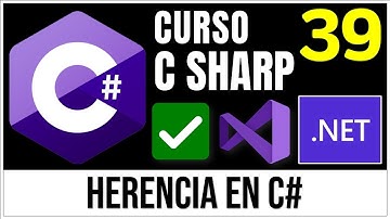 Herencia en C# | Programación Orientada a Objetos POO en C# ✅ | Curso C# 39