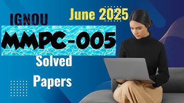 MMPC-005 | Quantitative Analysis for Managerial Applications | IGNOU Solved Questions & Concepts