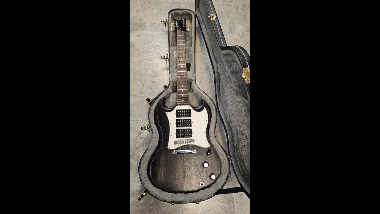 2007 Gibson SG Special Faded 3 Pickup - Worn Ebony
