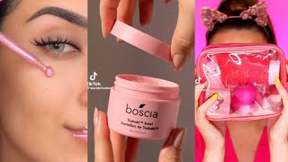 Pink Skincare Routine 💖 TikTok Compilation