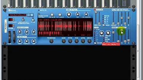 Propellerhead Reason 4.0 Dr. Rex Loop Player LFO