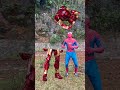Funnyspider ate it and transformed into iron man  shorts by funnyspider tv