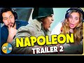 NAPOLEON Trailer 2 Reaction! | Joaquin Phoenix | Vanessa Kirby | Ridley Scott