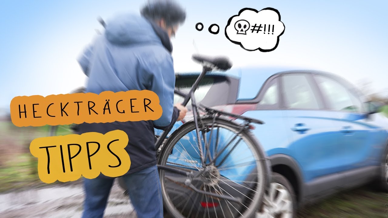 Heckträger TIPPS - Fahrrad & E-Bike am Auto richtig transportieren 