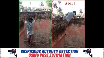 🎥🏃👀 Suspicious Activity Detection Using Pose Estimation | Pose Estimation | AlphaPose 🎥🏃👀