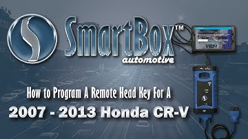How to Program a Remote Head Key to a 2007 - 2013 Honda CR-V