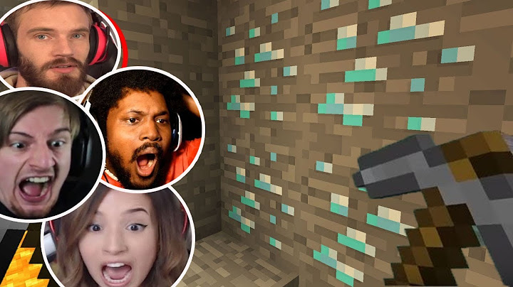 Reakcja graczy na znalezienie diamentów w grze Minecraft