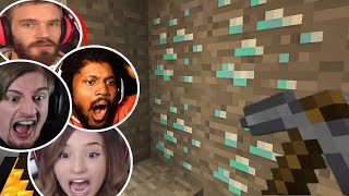 Gamers Reaction to Finding Diamonds in Minecraft