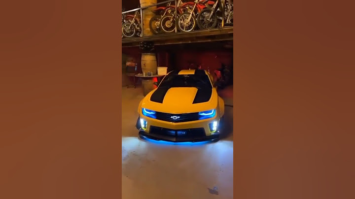 Camaro amarelo
