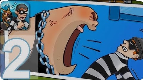 Robbery Bob –gameplay Walkthrough part 2 –chapter 2: Suburbs (iOS‚  Android)