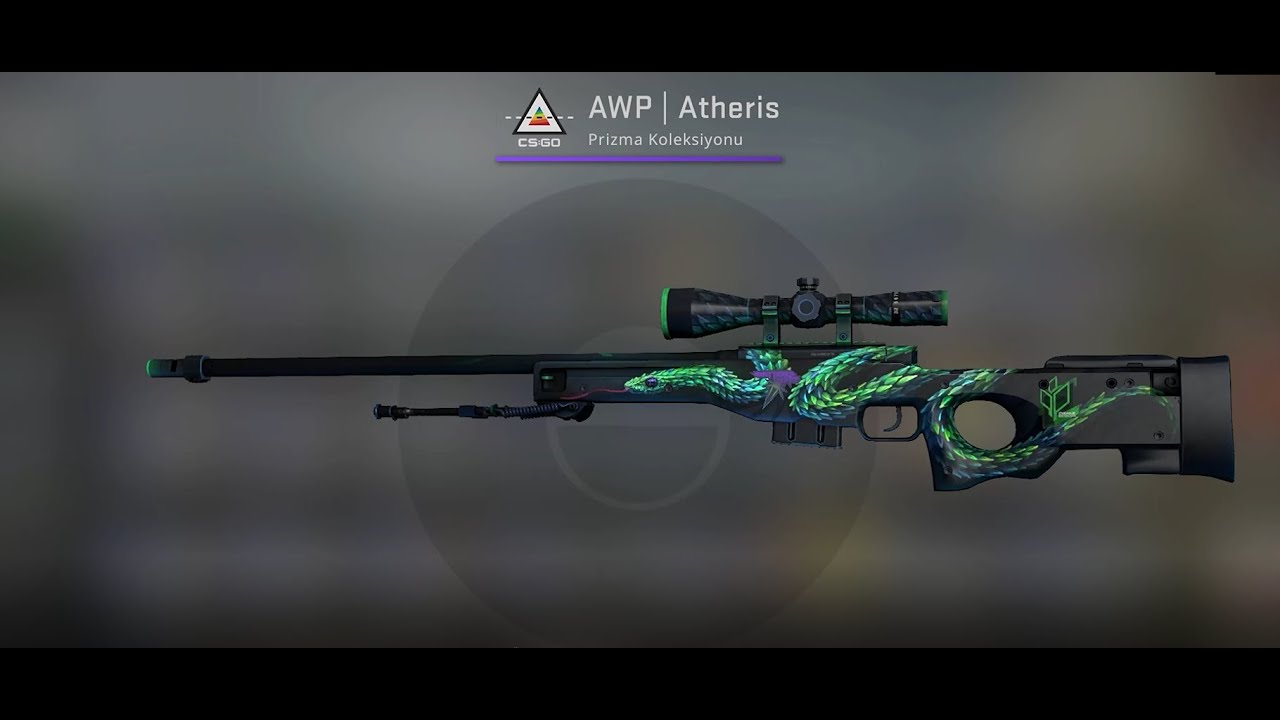 AWP  Atheris (Bem Desgastada)