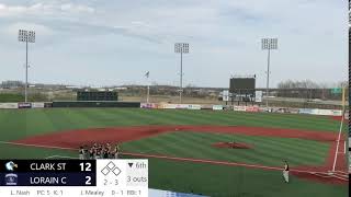 Baseball - LCCC vs. Clark State CC - 1 p.m.