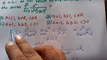 IIT JAM 2018 MATH Q.NO. 12 (MCQ) Sequence and it