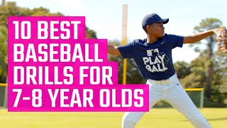 7~8세 어린이를 위한 10가지 최고의 야구 훈련 | MOJO 앱에서 즐기는 재미있는 청소년 야구 훈련 screenshot 3