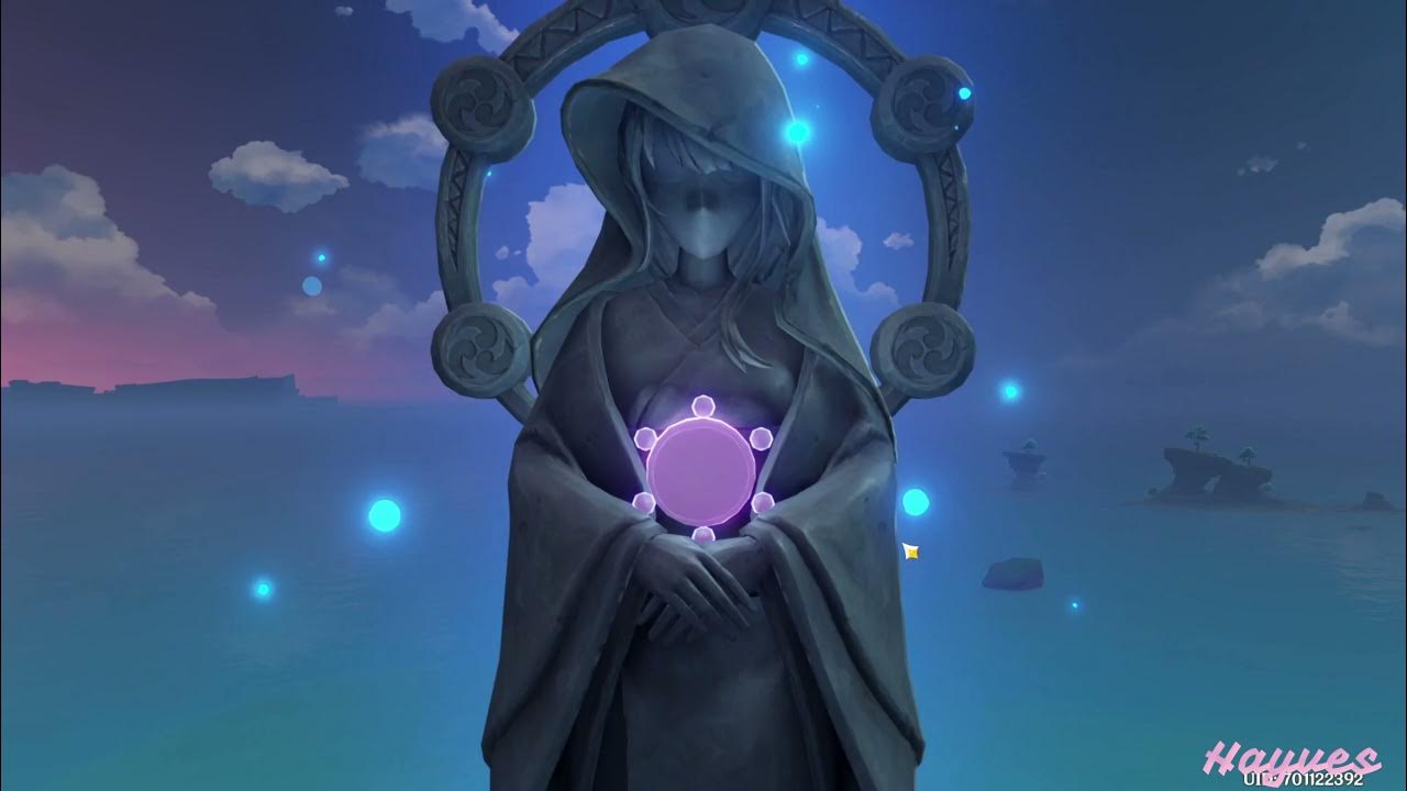 Primera Estatua de los Siete en Inazuma Traveler Electro YouTube