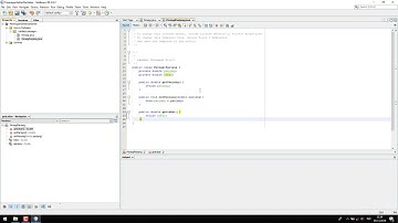 JAVA- Penerapan Getter dan Setter pada NetBeans IDE 8.0.2