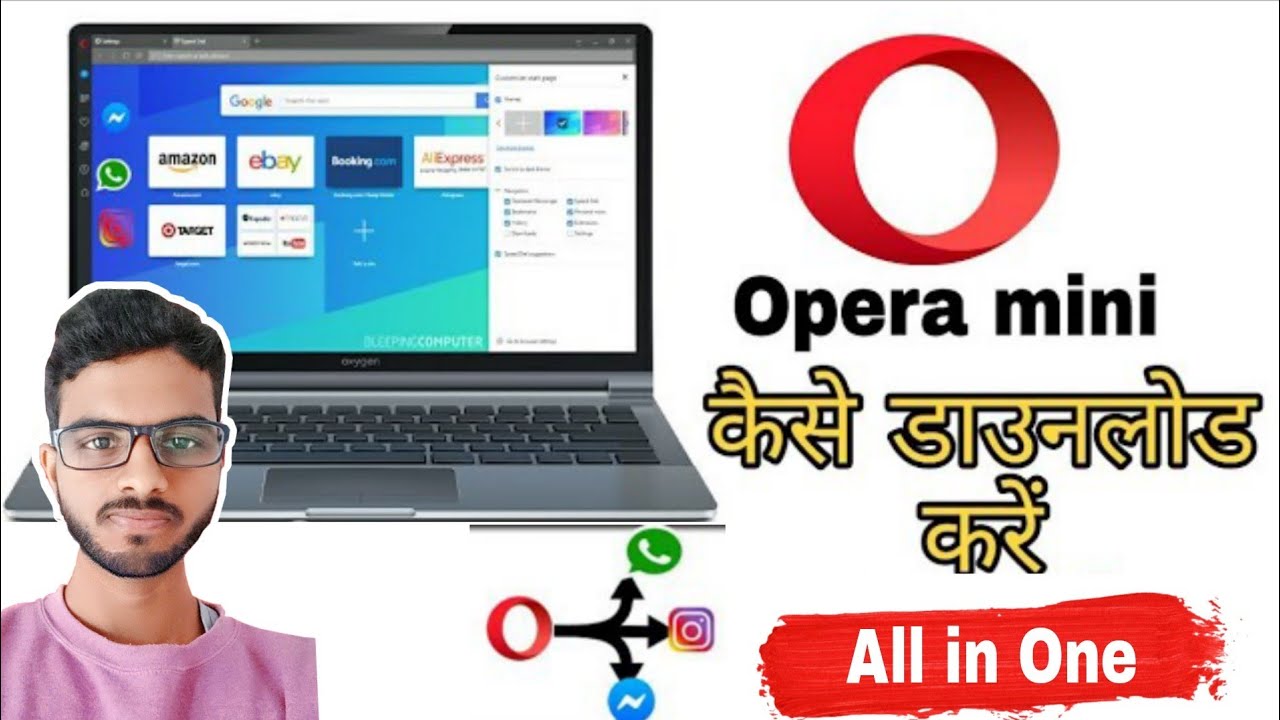 โหลด opera mini New how to download opera mini web browser for pc\u0026 laptop windows 7,8,10/Opera mini browser download