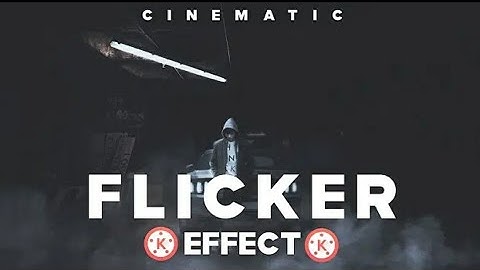 Cinematic Video Flicker Effect in Kinemaster __ Kinemaster Tutorial