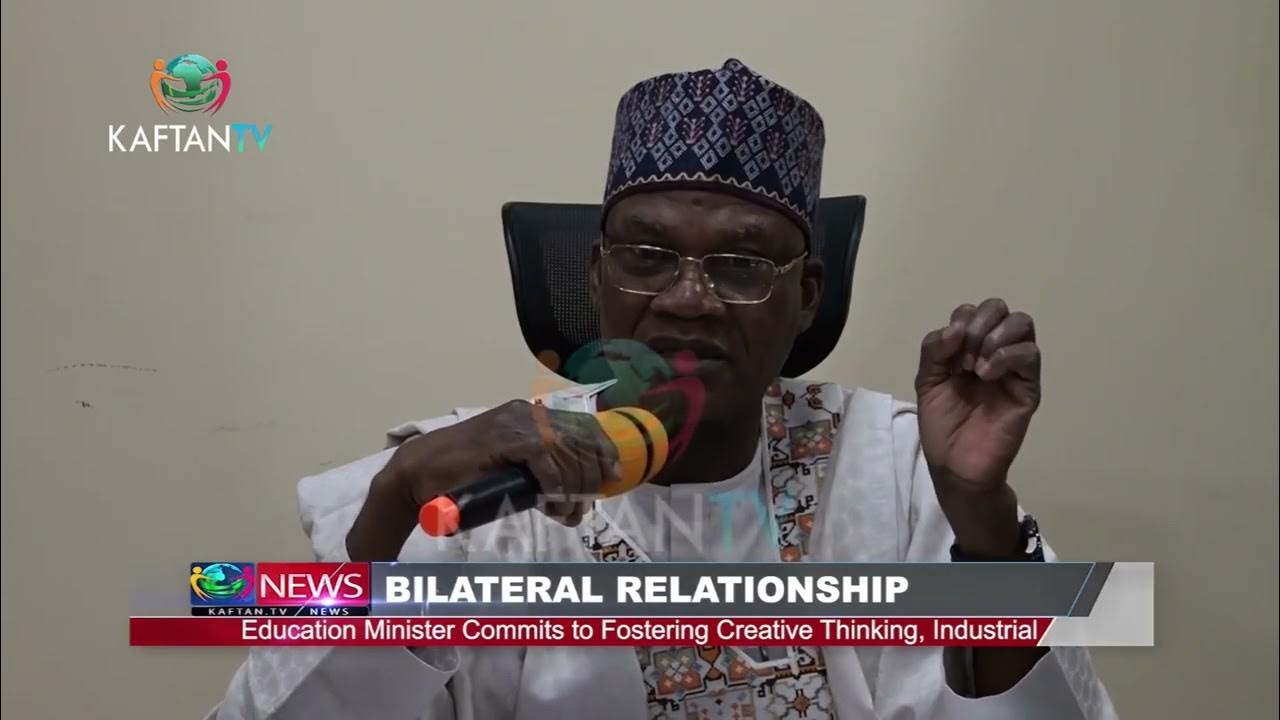 BILATERAL RELATIONSHIP: Education Minister Commits To Fostering Creative Thinking, Industrial